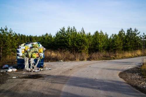 Hazardous waste containers in Mill Hill
